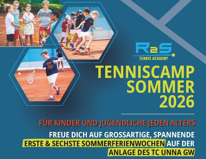 2026 Tenniscamps R2S - TC Unna - Header